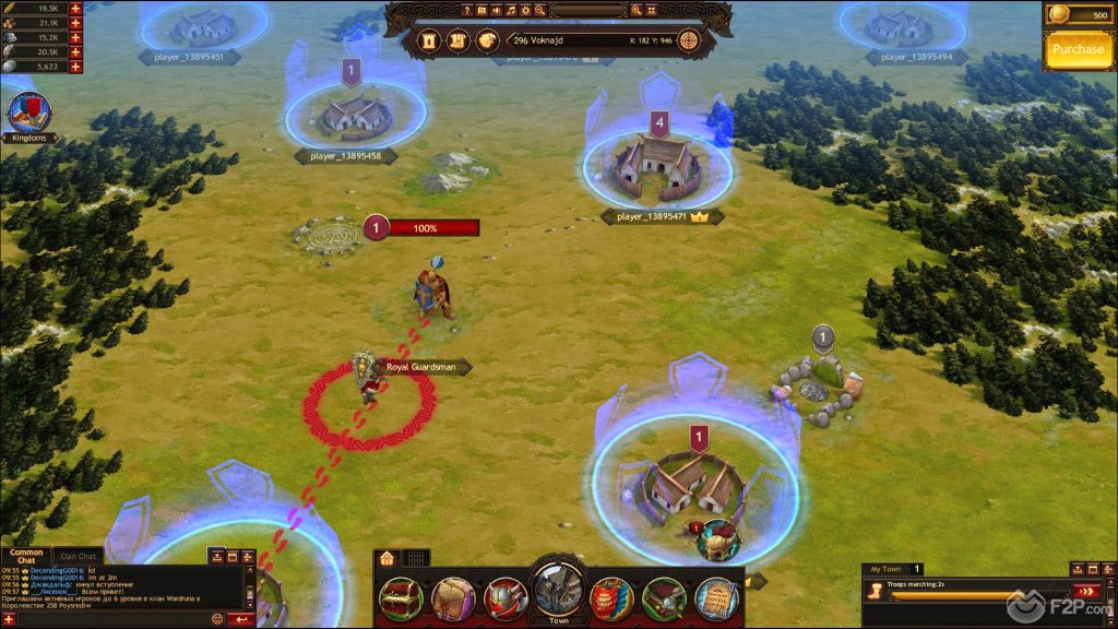 Vikings: War of Clans — Интерфейс игры: всё об окнах и меню