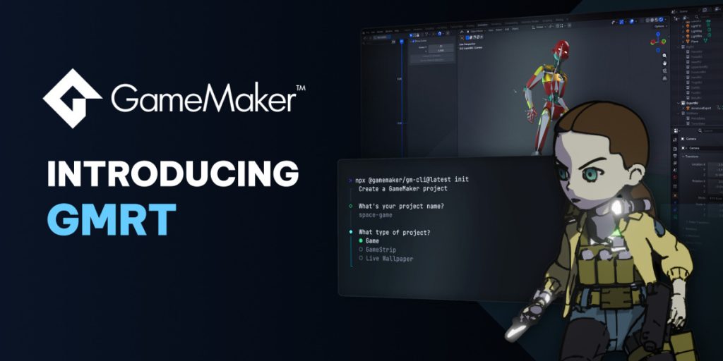 GameMaker запускает новую среду выполнения для поддержки масштабных проектов