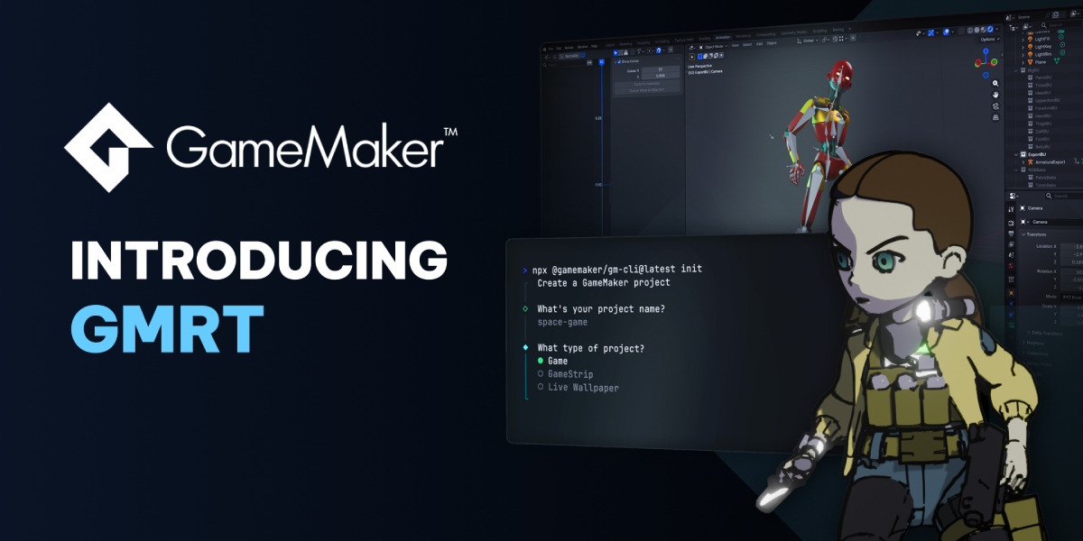 GameMaker запускает новую среду выполнения для поддержки масштабных проектов