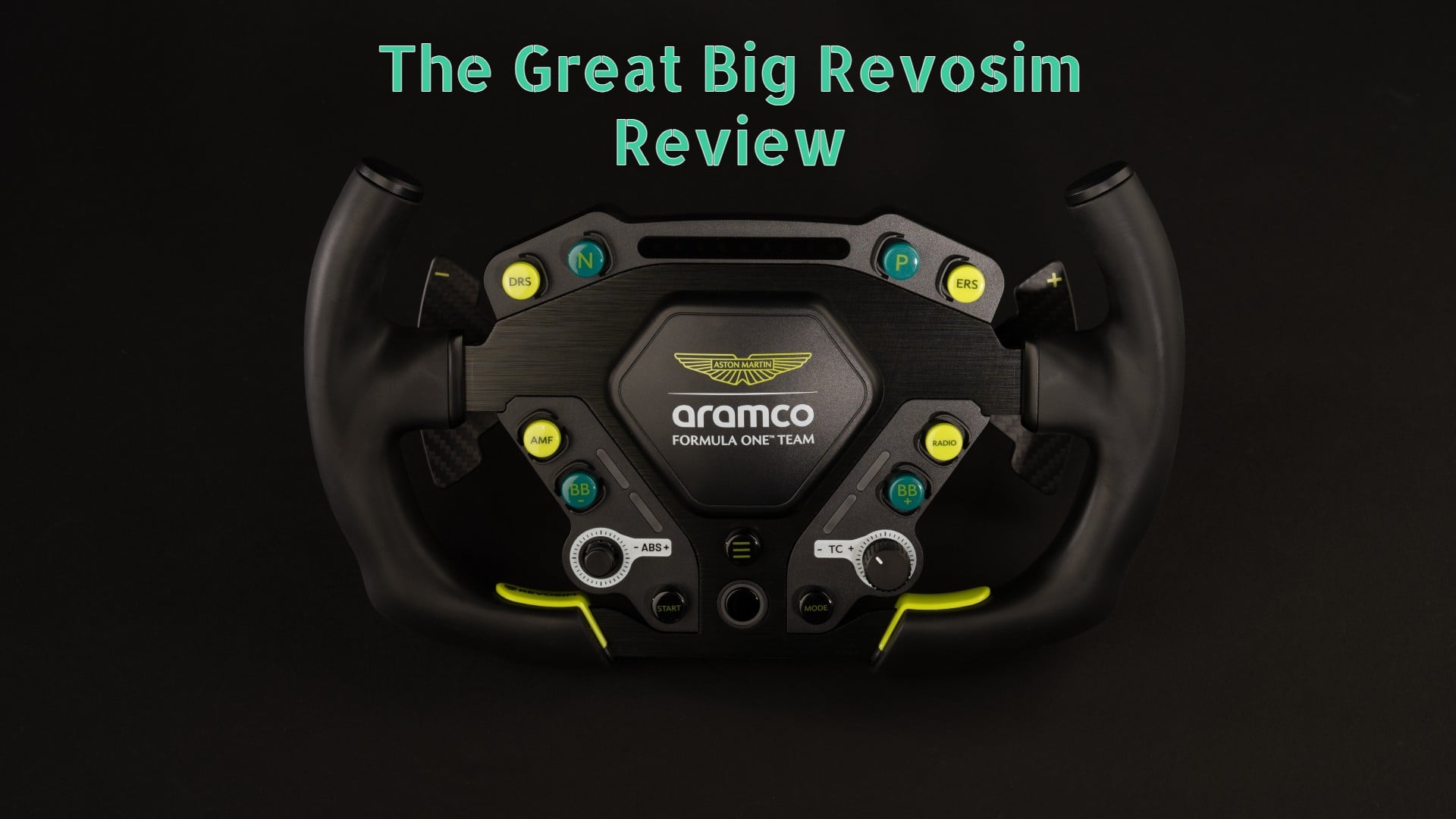 Обзор комплекта Revosim с рулём Aston Martin Aramco F1 – Зат