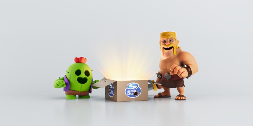 Spin Master и Supercell объединяются для создания глобальной линейки игрушек по мотивам Clash и Brawl Stars