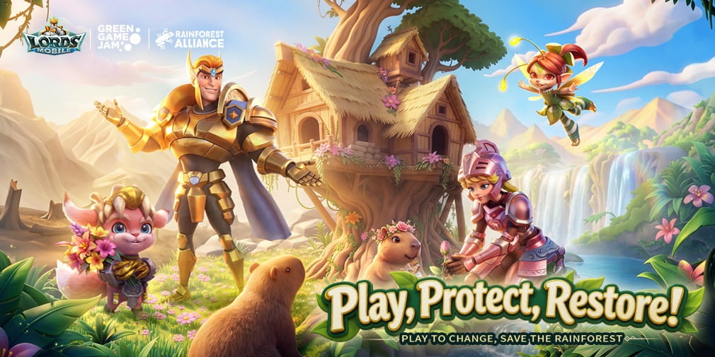 Разработчик Lords Mobile отмечает 20-летие коллаборацией с Green Game Jam