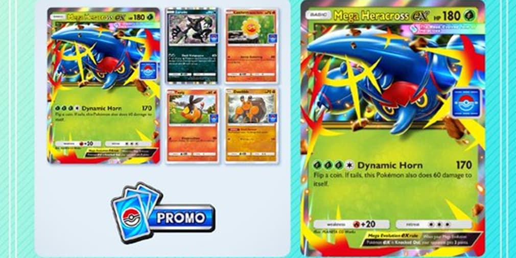 В Pokémon TCG Pocket стартовало новое событие с выпадением карт, главной звездой которого стал Mega Heracross ex