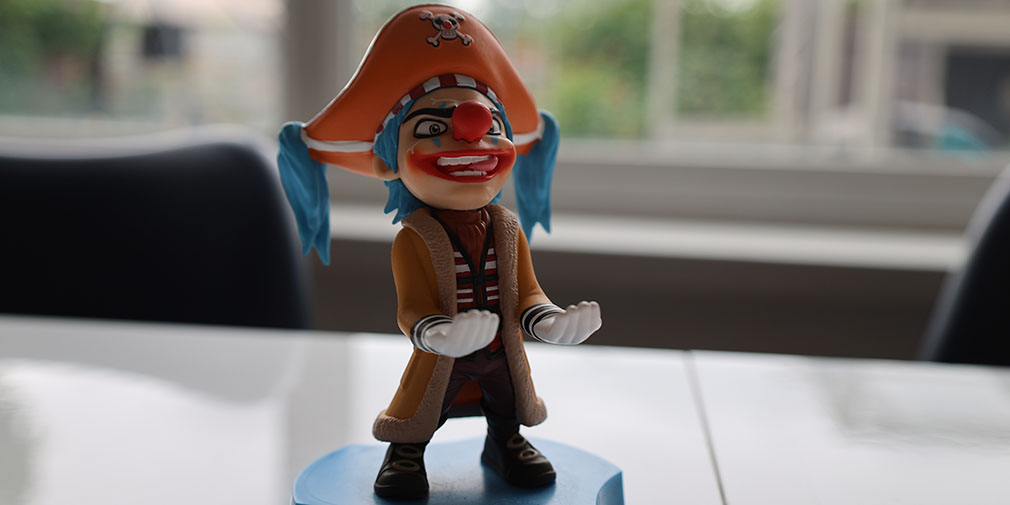 One Piece Buggy Cable Guy Holdems Mini — обзор «Непобедимый пират»