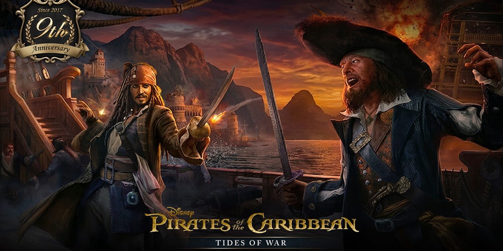 9-я годовщина Pirates of the Caribbean: Tides of War: новый корабль, новый Тактик и море пиратского веселья
