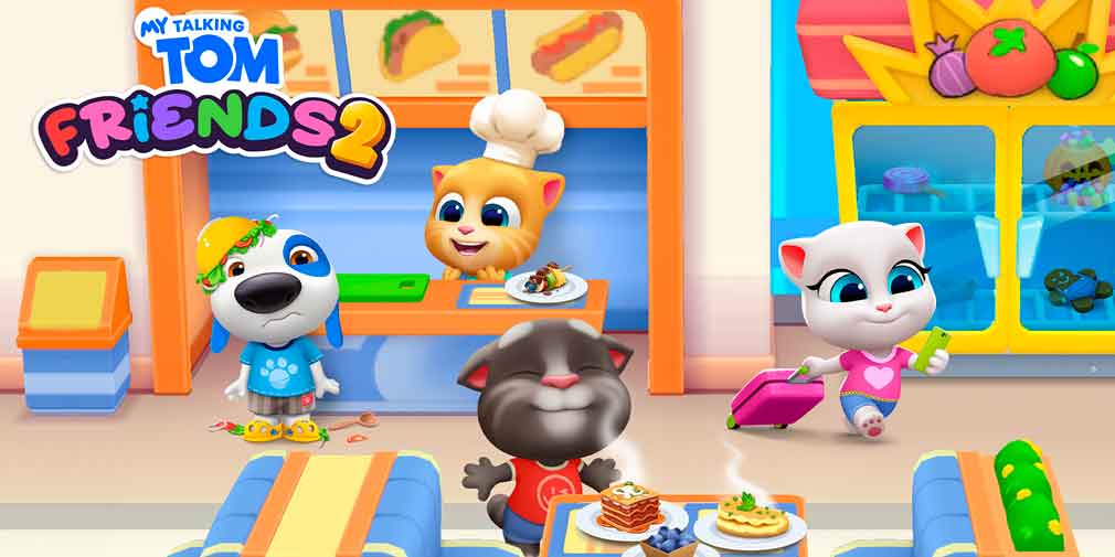 My Talking Tom Friends: исследуйте школу, больницу и торговый центр с обновлённой функцией «Поездка на автобусе»