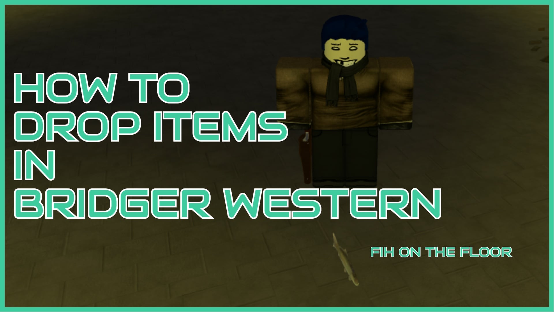 Как выбрасывать предметы в Bridger Western