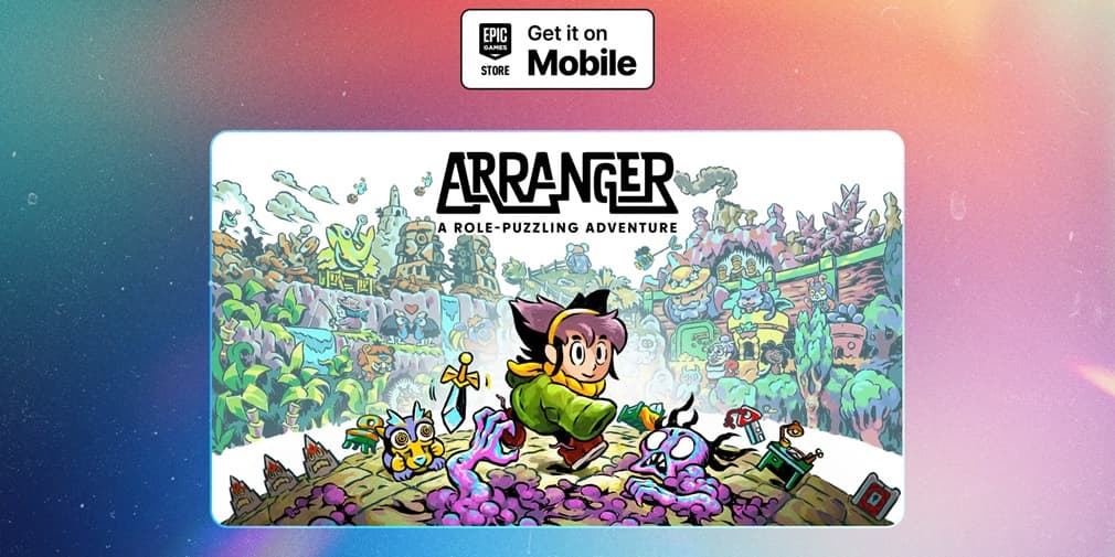 Arranger: A Role-Puzzling Adventure можно бесплатно забрать в Epic Games Store на мобильных устройствах