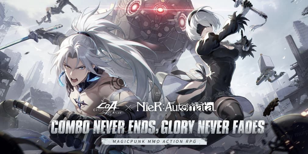 Crystal of Atlan запускает захватывающее кросс-событие с Nier: Automata