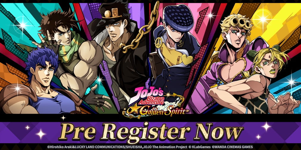 JoJo’s Bizarre Adventure: Golden Spirit открывает предрегистрацию — встречайте шесть поколений ДжоДжо в одной RPG