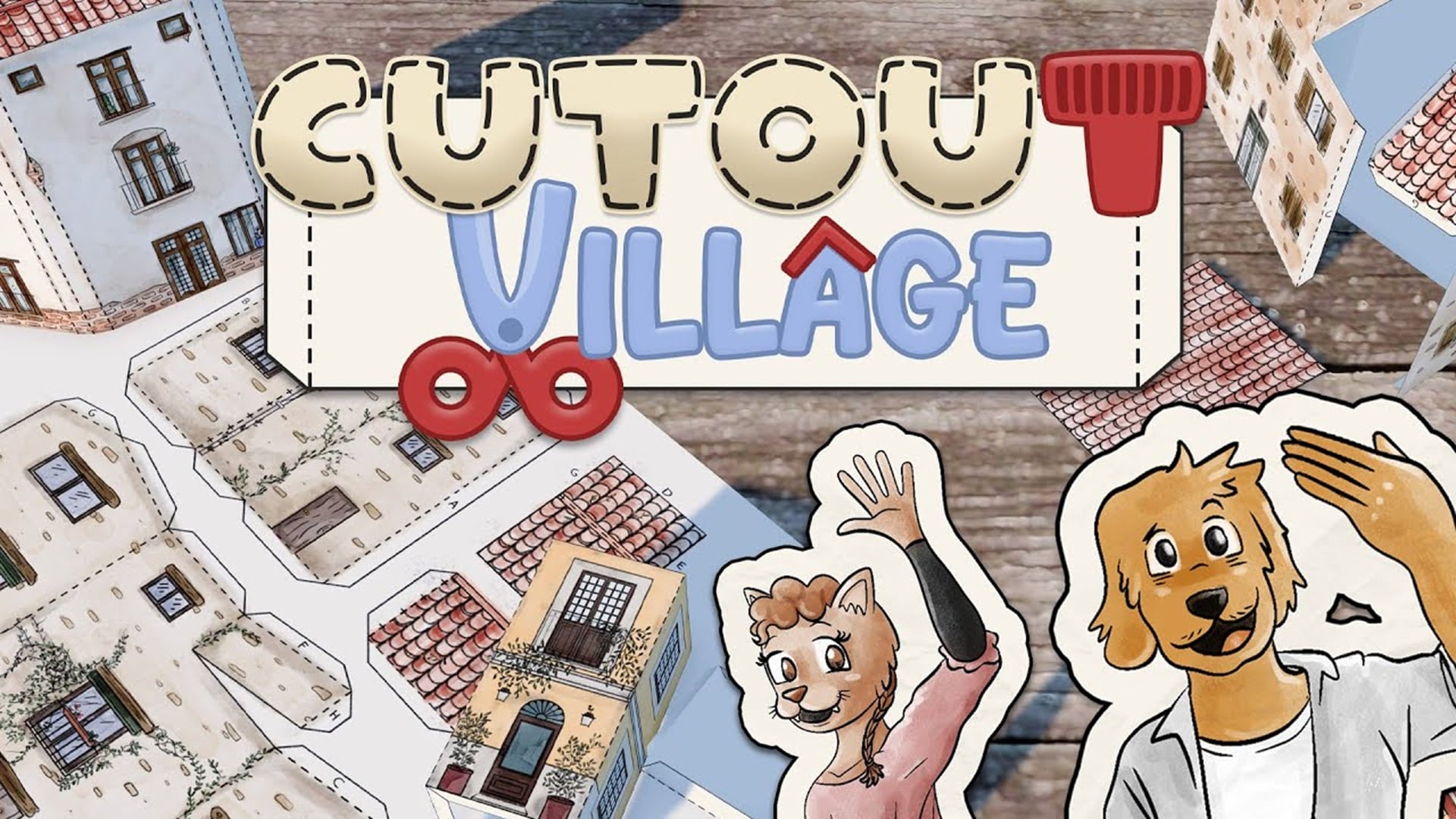 Уютный градостроительный симулятор Cutout Village выпустил демо-версию в Steam