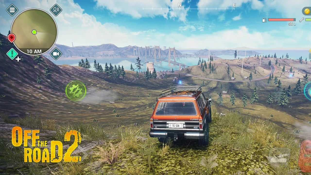 Гоночная игра Off the Road Car Driving Game OTR 2 вышла на Android с огромной картой!