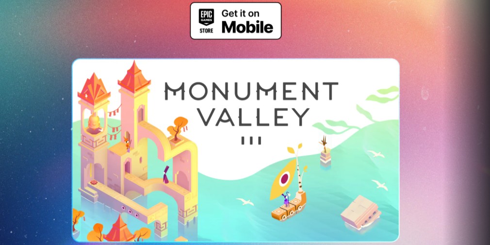 Monument Valley 3 бесплатно на этой неделе в Epic Games Store Mobile