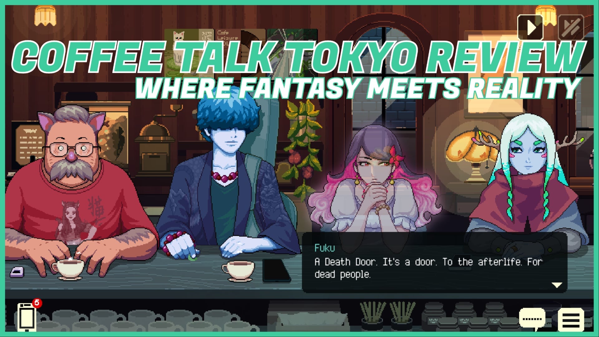Coffee Talk Tokyo: Романтика в связях, которые мы чтим