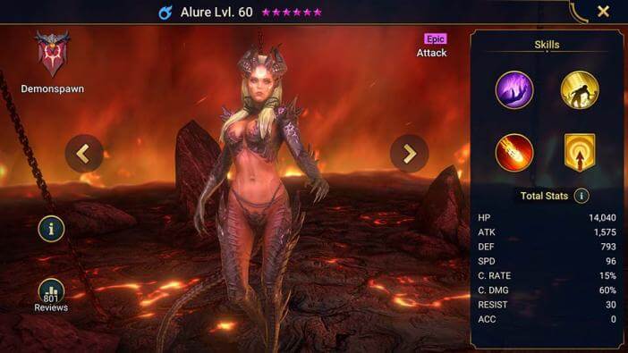 Raid: Shadow Legends — Гайд по Alure