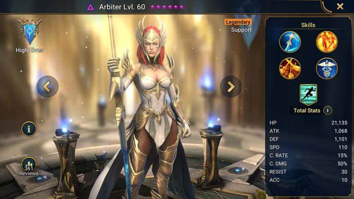 Raid: Shadow Legends — Гайд по Arbiter