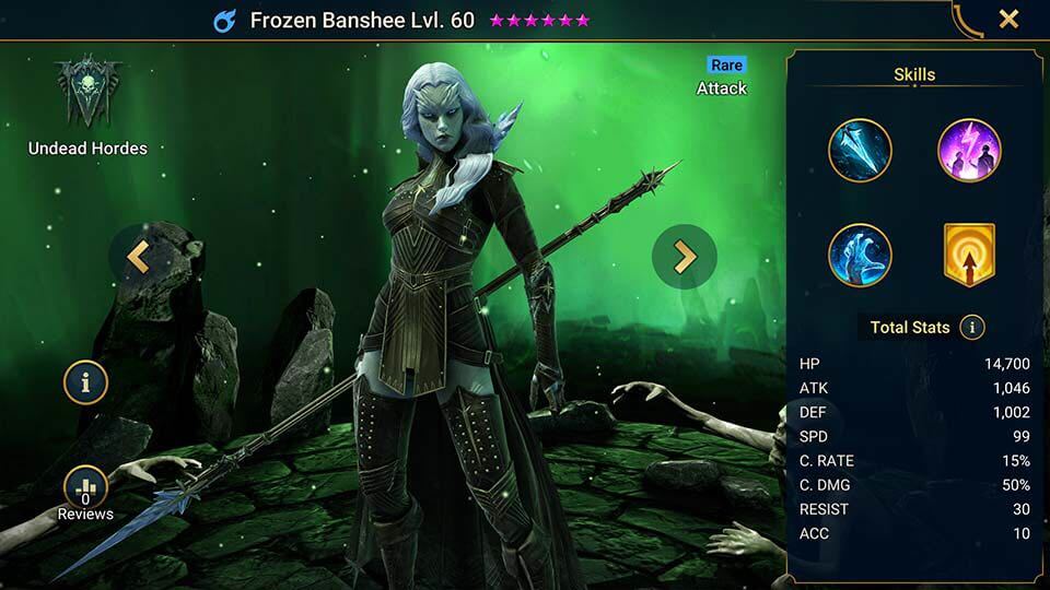 Raid: Shadow Legends — Гайд по Frozen Banshee