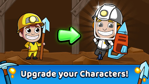 Idle Miner — Прокачка и ресурсы