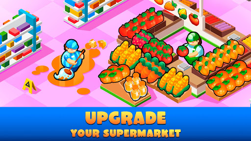 Idle Supermarket Tycoon — Прокачка и ресурсы