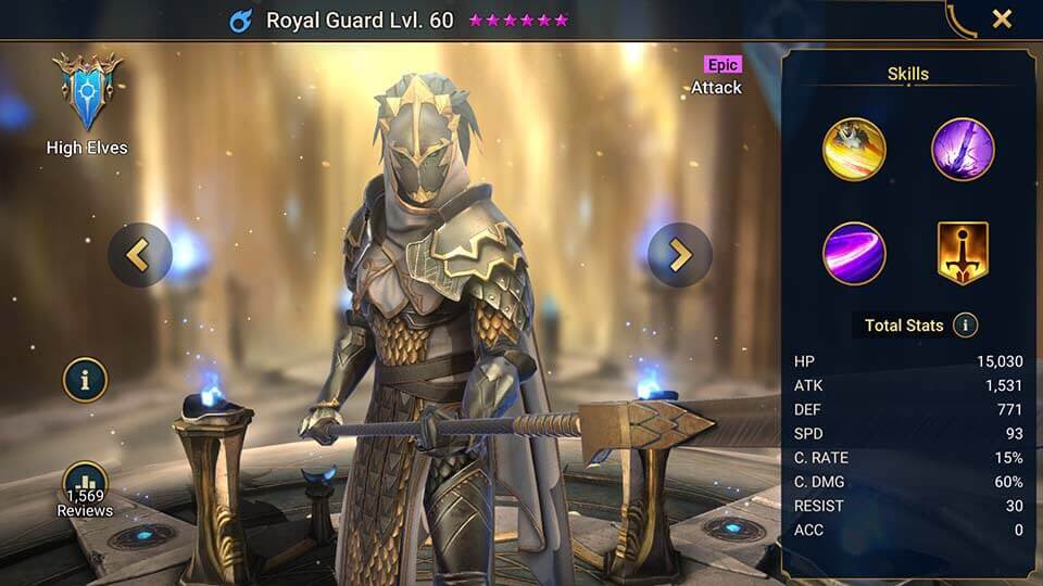 Raid: Shadow Legends — Гайд по Royal Guard