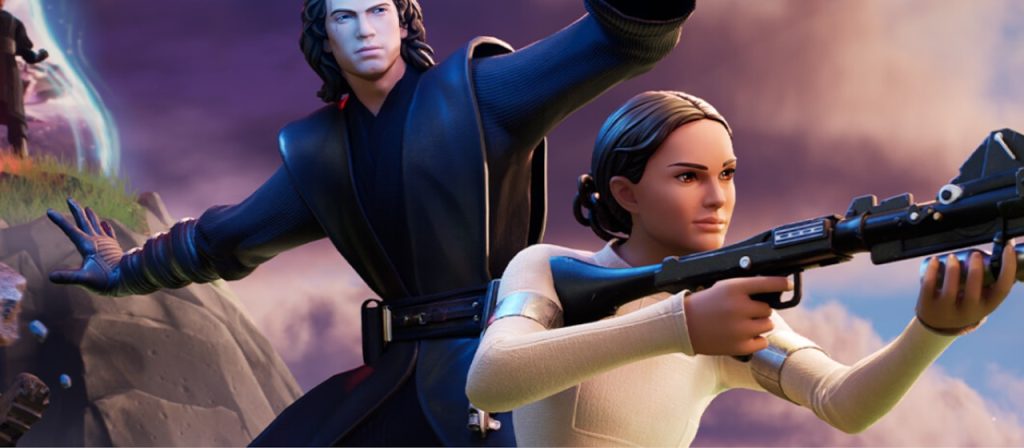 В Fortnite началось событие со способностями из «Звёздных войн»