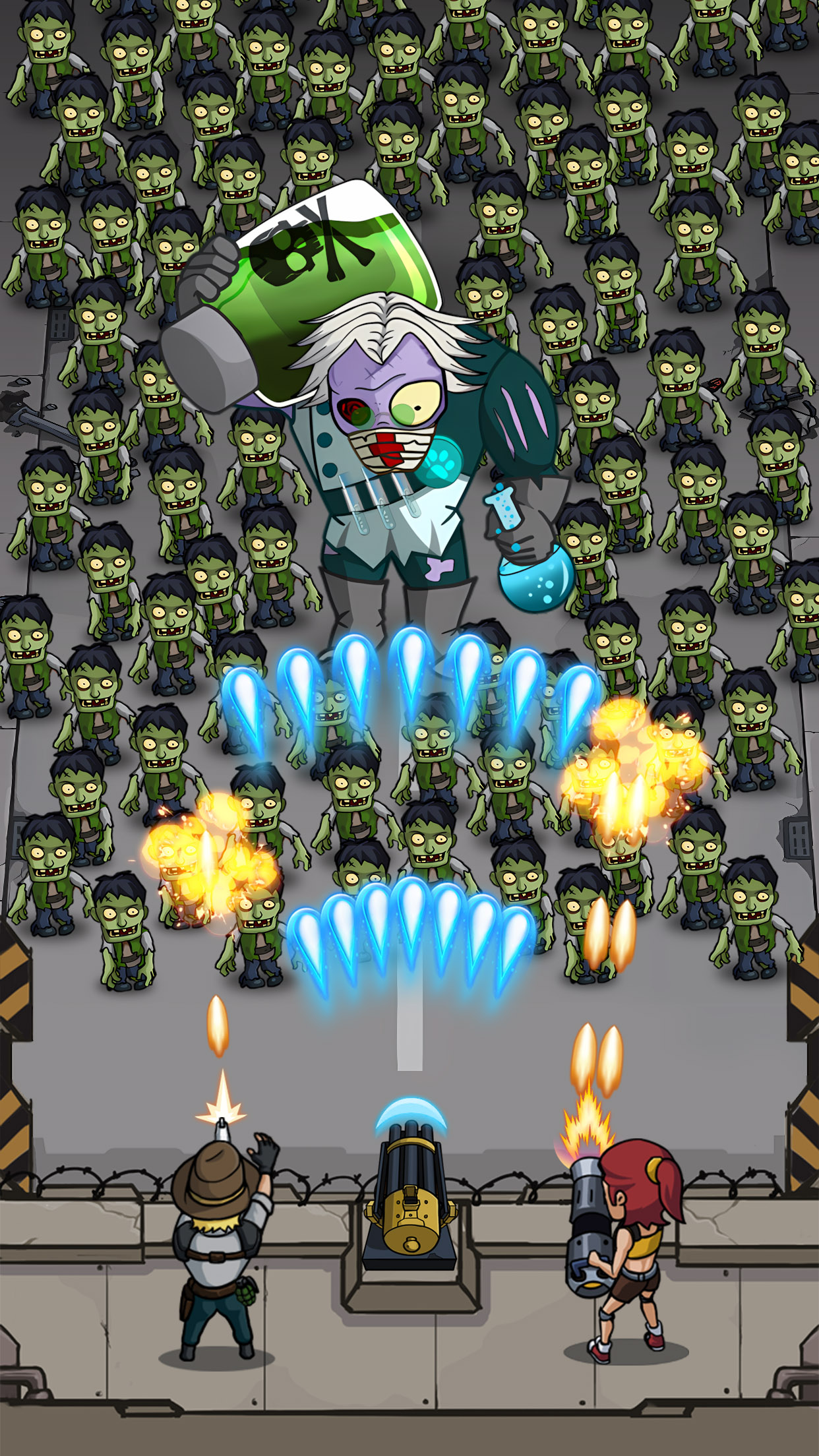 Zombie Waves — Подготовка к волнам
