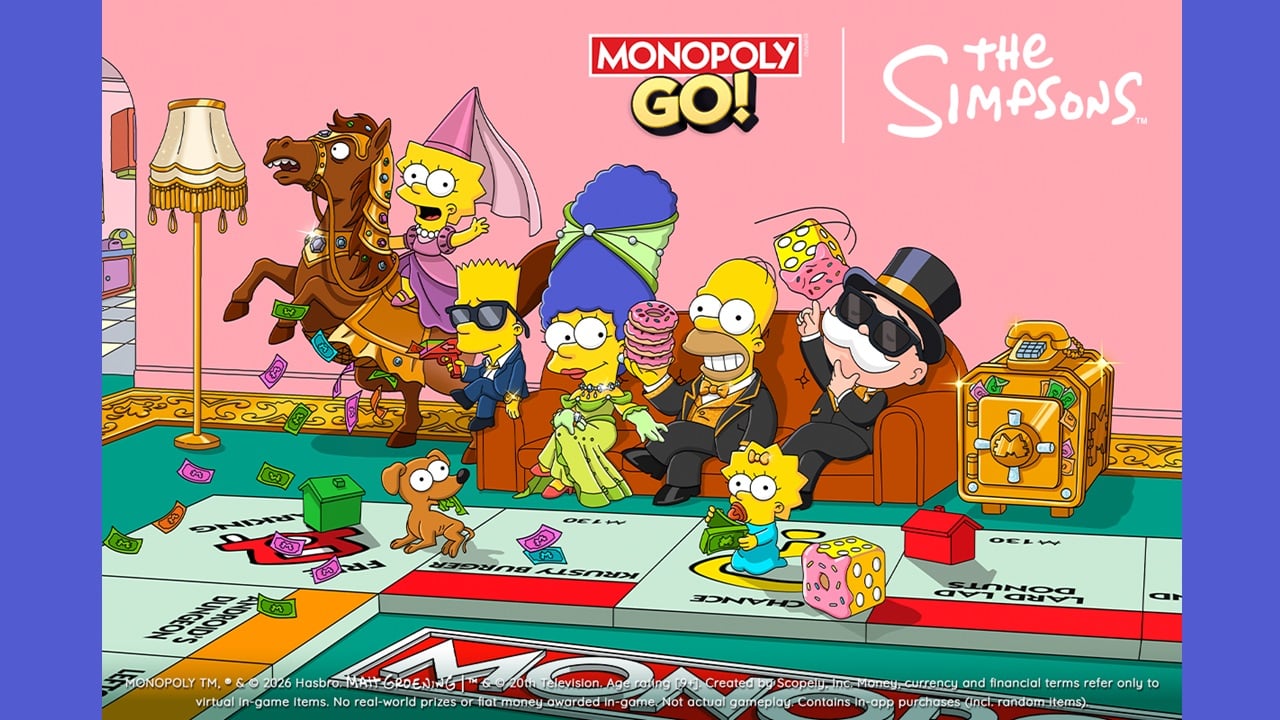 Симпсоны захватывают MONOPOLY GO! — коллаборация размером со Спрингфилд