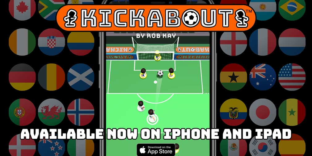 Kickabout Table Football: бывший ведущий дизайнер Guitar Hero выводит казуальный футбол на iOS