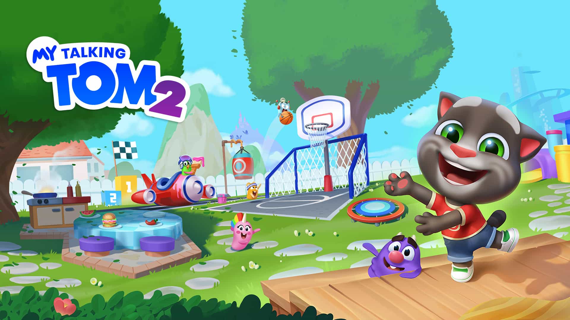 My Talking Tom 2: Кулинарный хаос и новые развлечения на заднем дворе