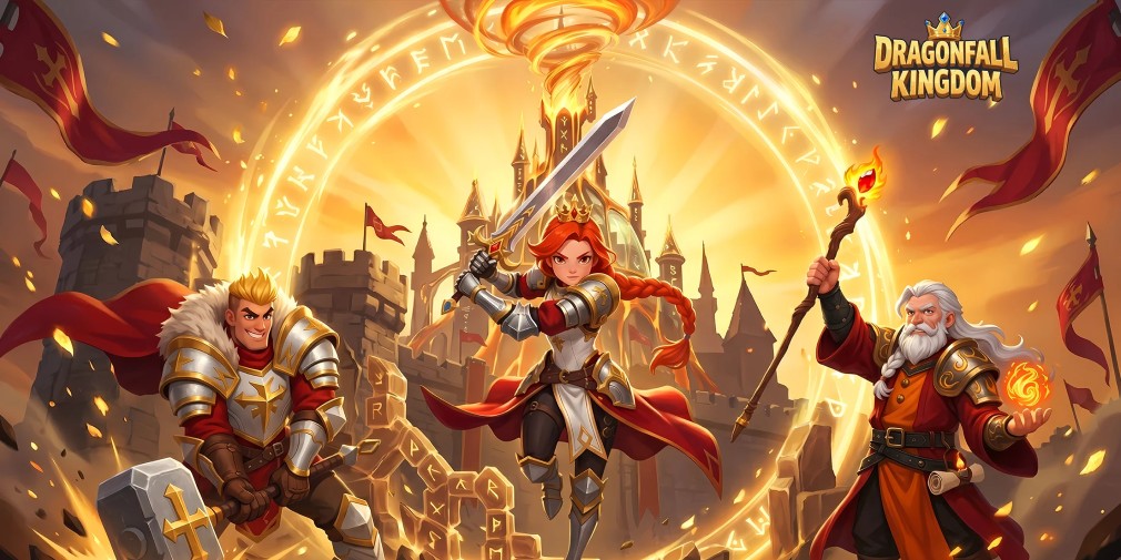Dragonfall Kingdom высаживается на Android с империей, строительством и 4X-стратегией