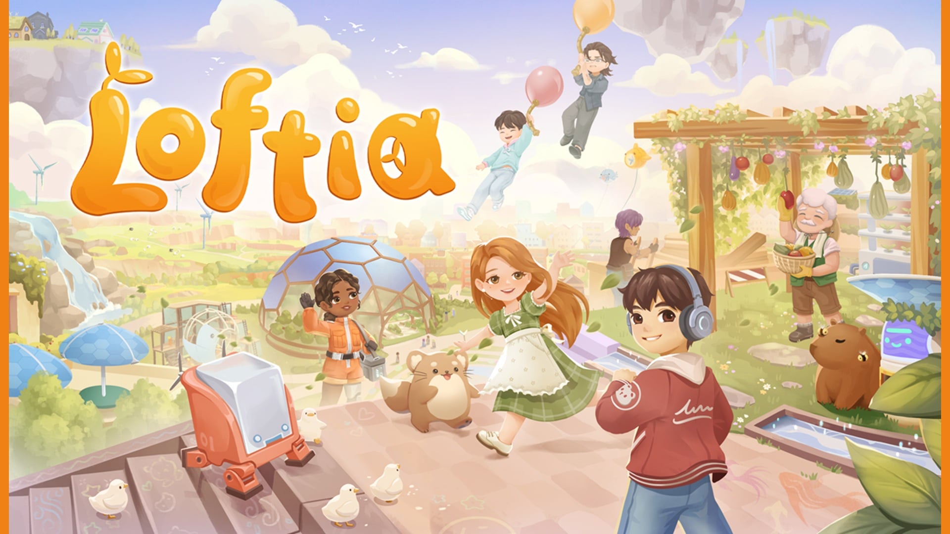 Соларпанк-MMO Loftia скоро выйдет в ранний доступ на Steam!