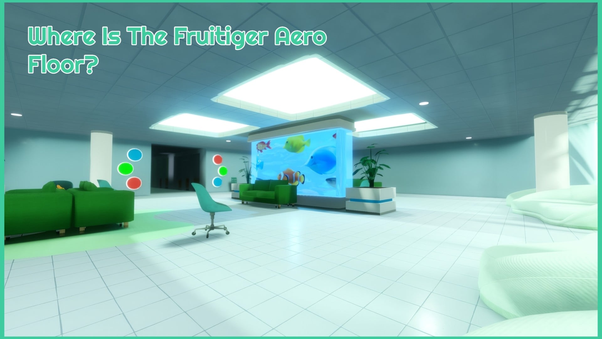 Как попасть в зону Fruitiger Aero в игре Unseen Liminality