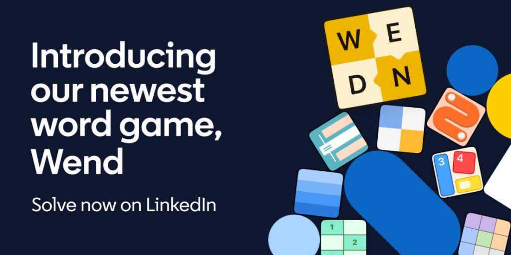 LinkedIn запускает Wend — первую новую словесную игру за два года