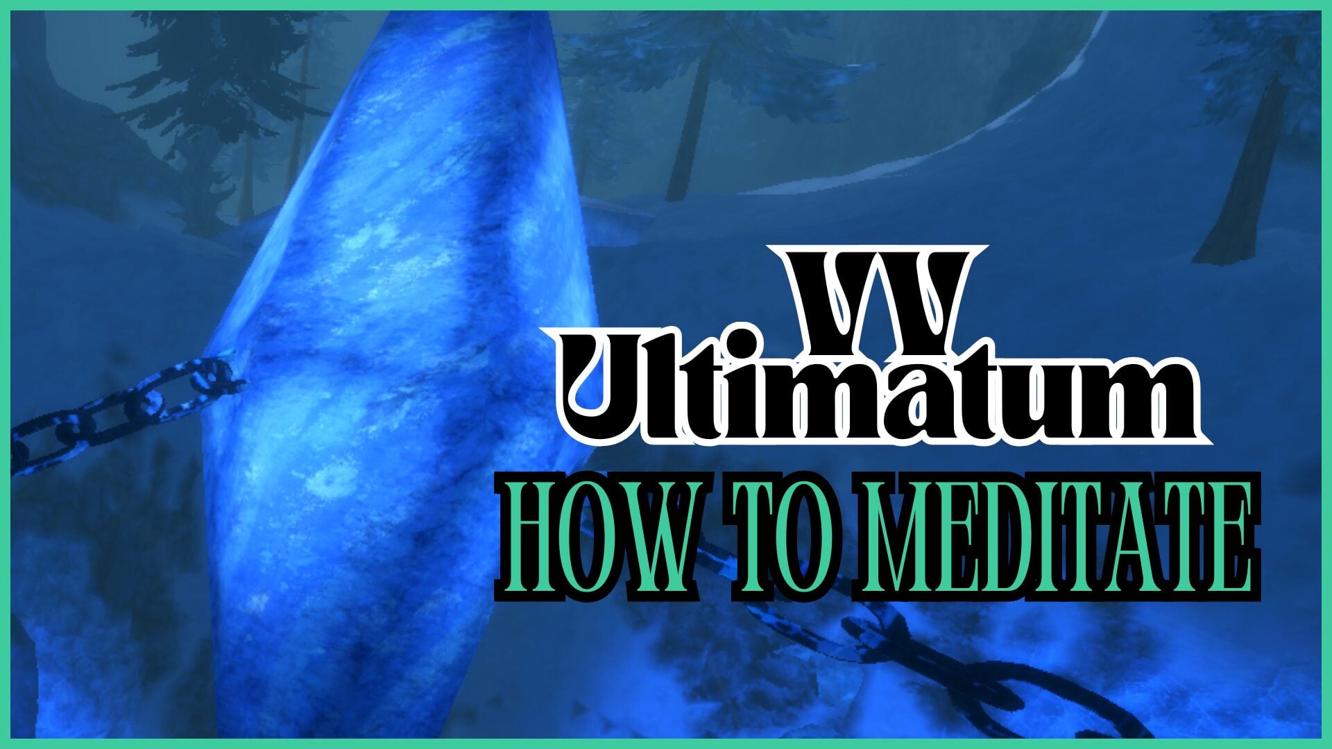 Как медитировать в VV Ultimatum [Холлоу, Куинси и Синигами]