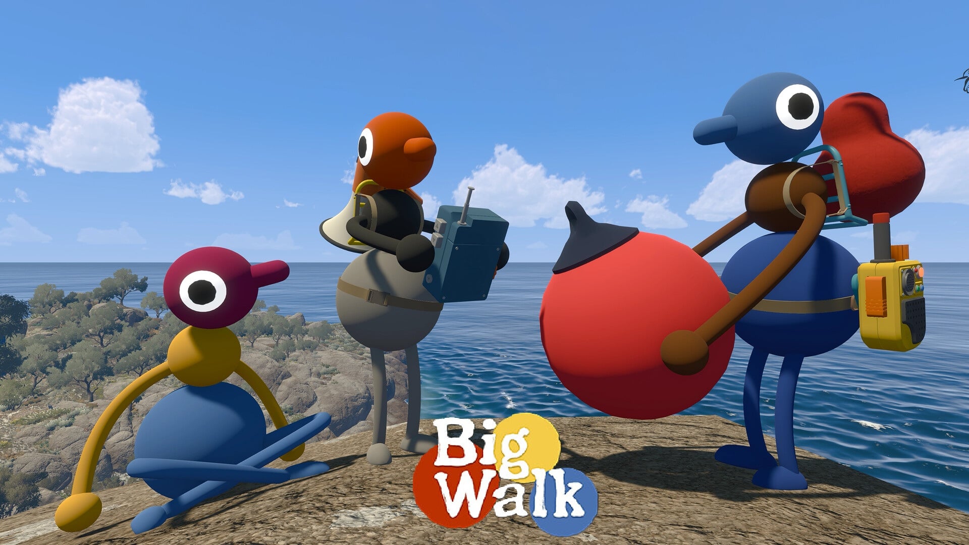 Big Walk — грядущее кооперативное мультиплеерное приключение с необычной механикой общения