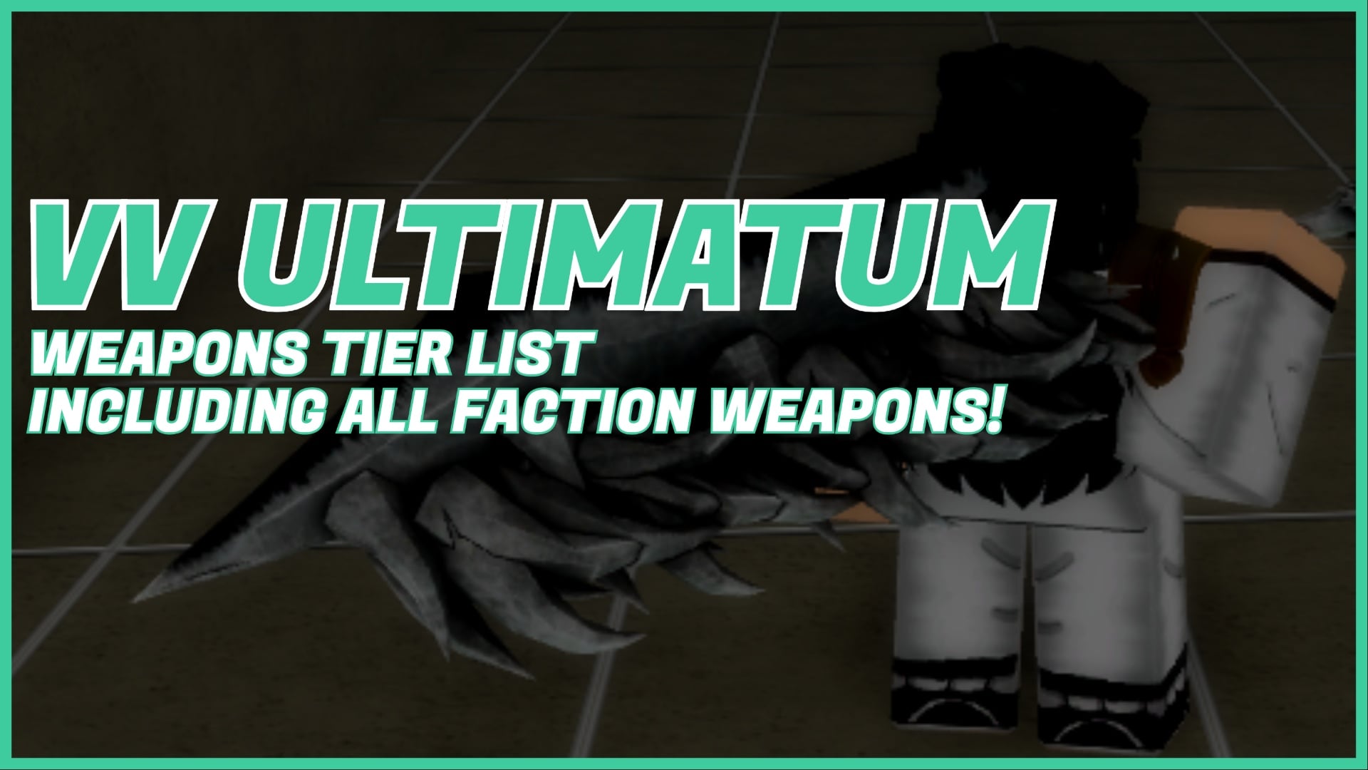 VV ULTIMATUM: Тир-лист оружия — все фракционные пушки ранжированы!