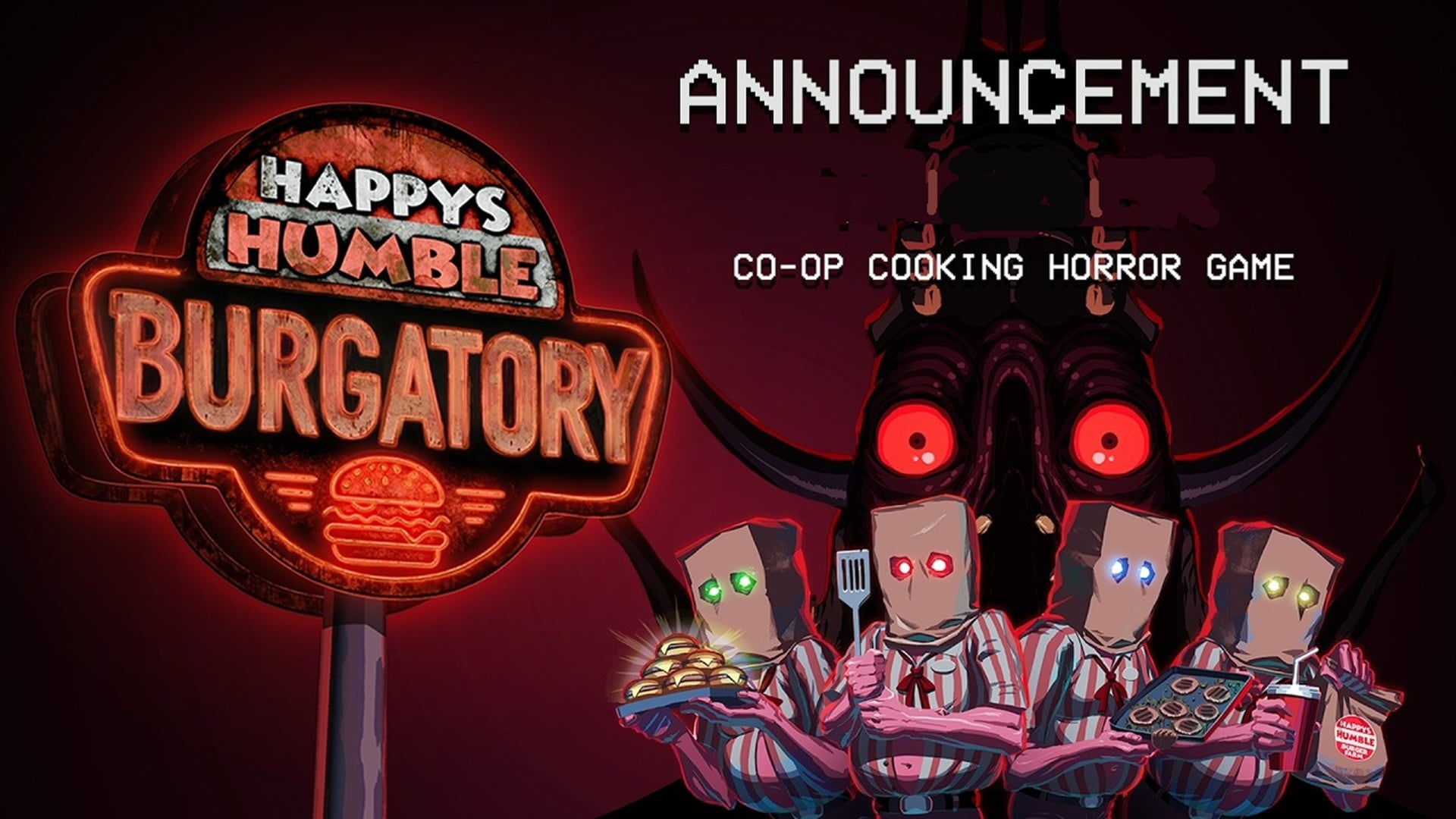 Кооперативный кулинарный хоррор Happy’s Humble BURGATORY выходит в Steam в следующем месяце