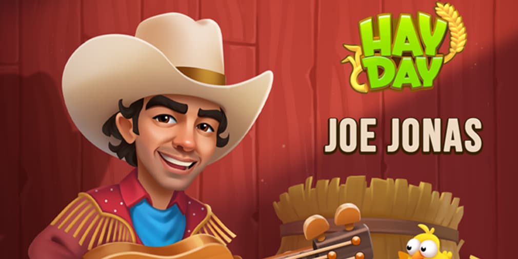 Hay Day объединяется с Джо Джонасом для создания новой песни и цифрового фестиваля