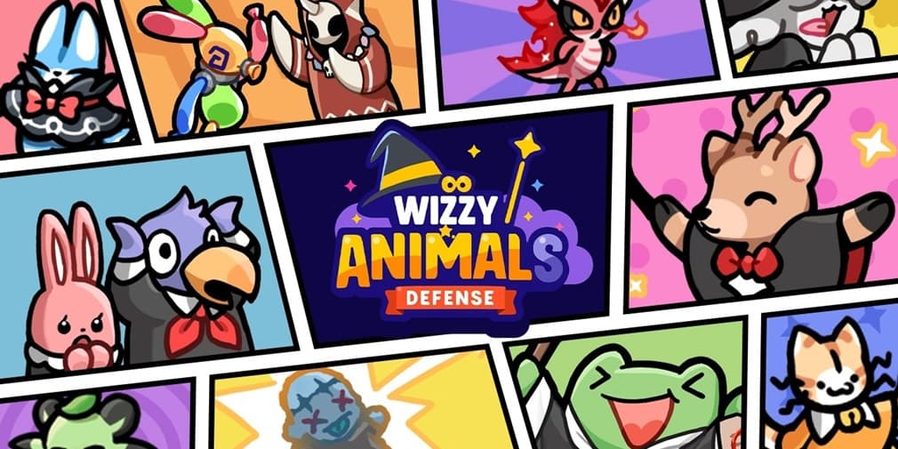 Wizzy Animals — защита в стиле roguelike с милыми животными-героями