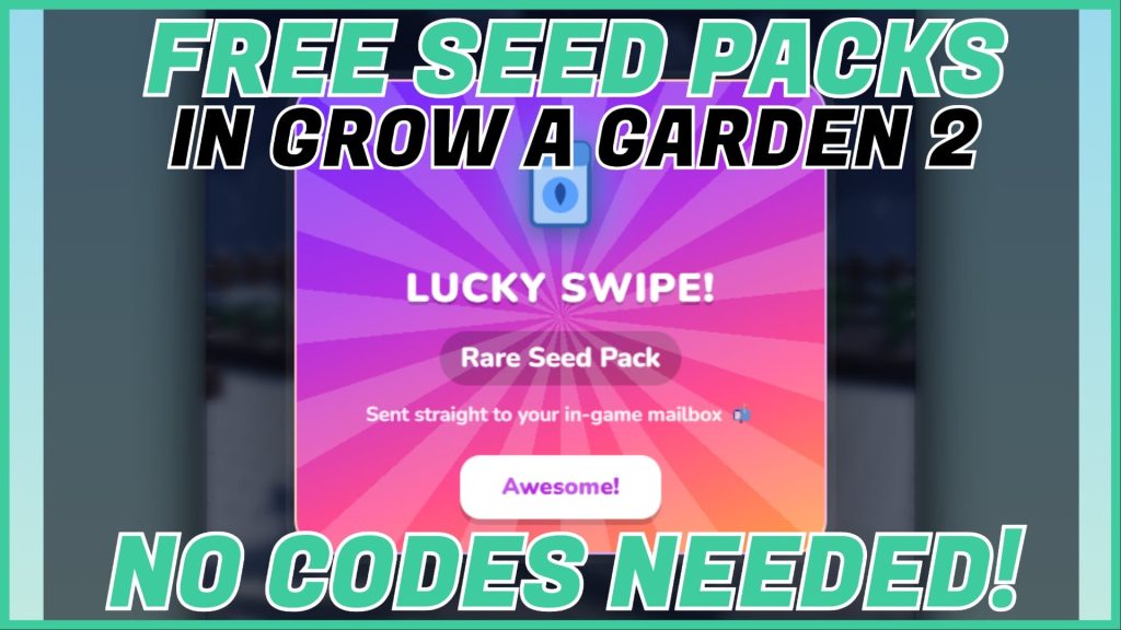 Как получить БЕСПЛАТНЫЕ НАБОРЫ СЕМЯН в Grow a Garden 2 — НЕ НУЖНЫ КОДЫ!