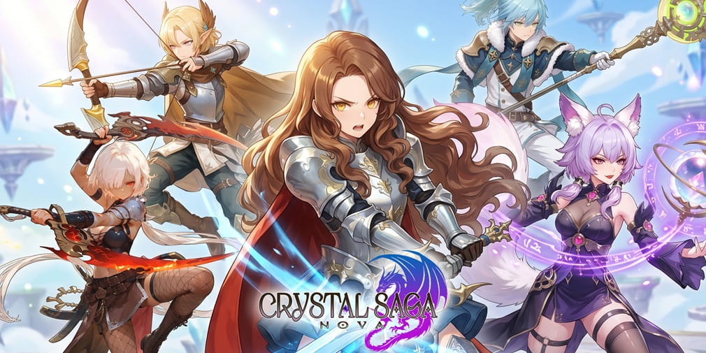 Crystal Saga Nova: Начните своё приключение на ПК до выхода мобильной версии