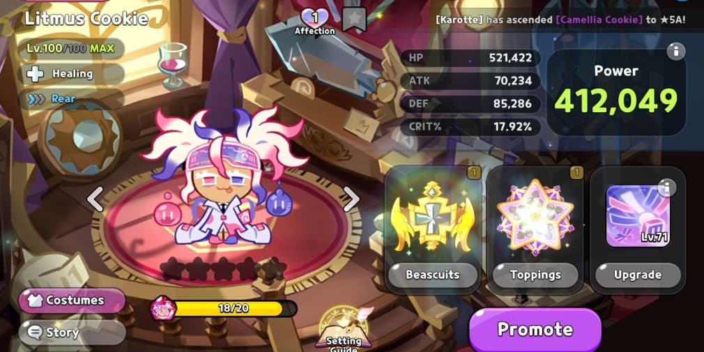 Cookie Run Kingdom: Гайд по начинкам и бесквитам для Печенья Литмус