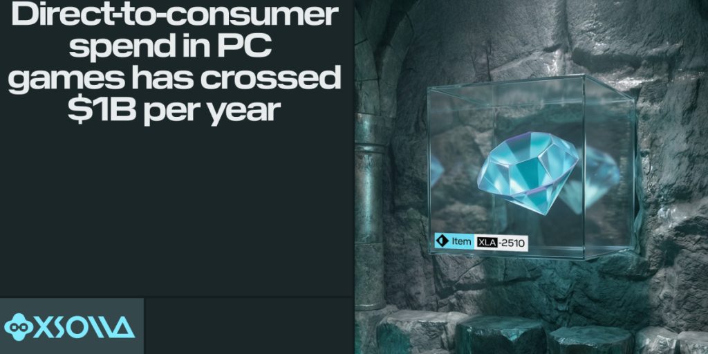 Данные Xsolla: прямые продажи ПК-игр потребителям превысили $1 млрд в 2025 году