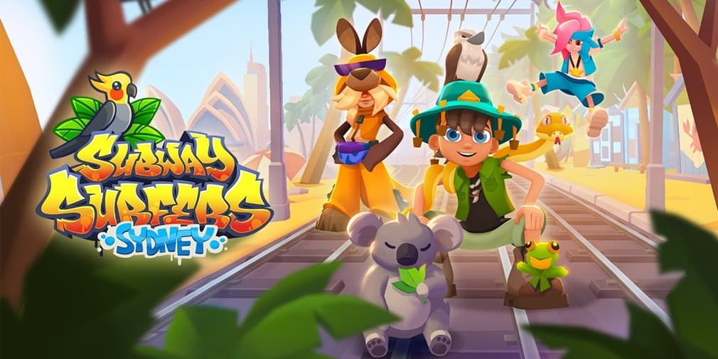 Subway Surfers отправляется в Австралию в рамках World Tour с двумя новыми сёрферами