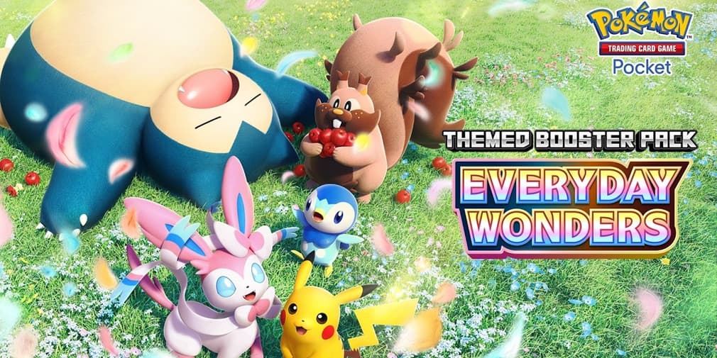 Pokémon TCG Pocket анонсирует новый бустер «Повседневные чудеса» с запуском 30 июня