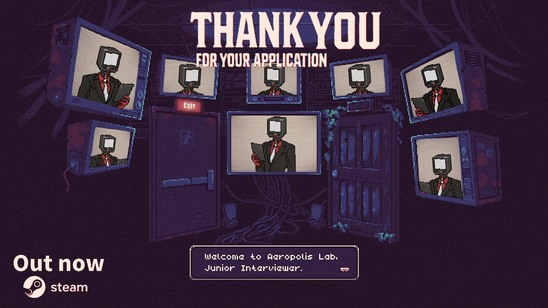 «Thank You For Your Application» — симулятор собеседования, уже вышел