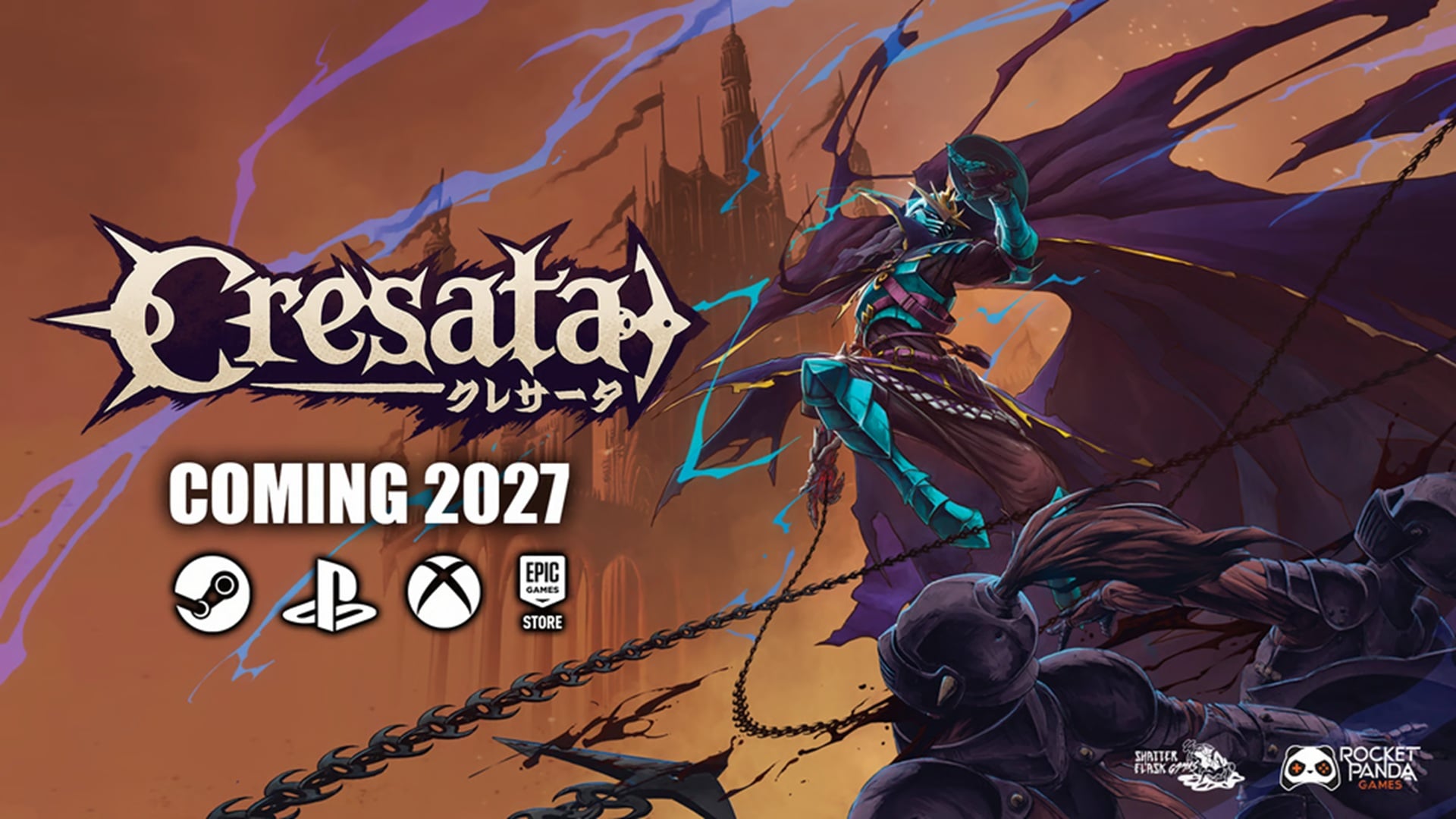 Cresata — будущий 2.5D сайд-скроллерный экшн-платформер, вдохновлённый Strider