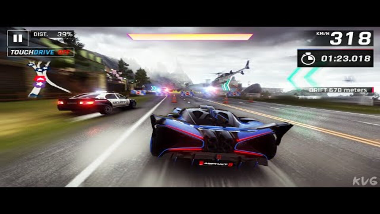 Asphalt Legends геймплей