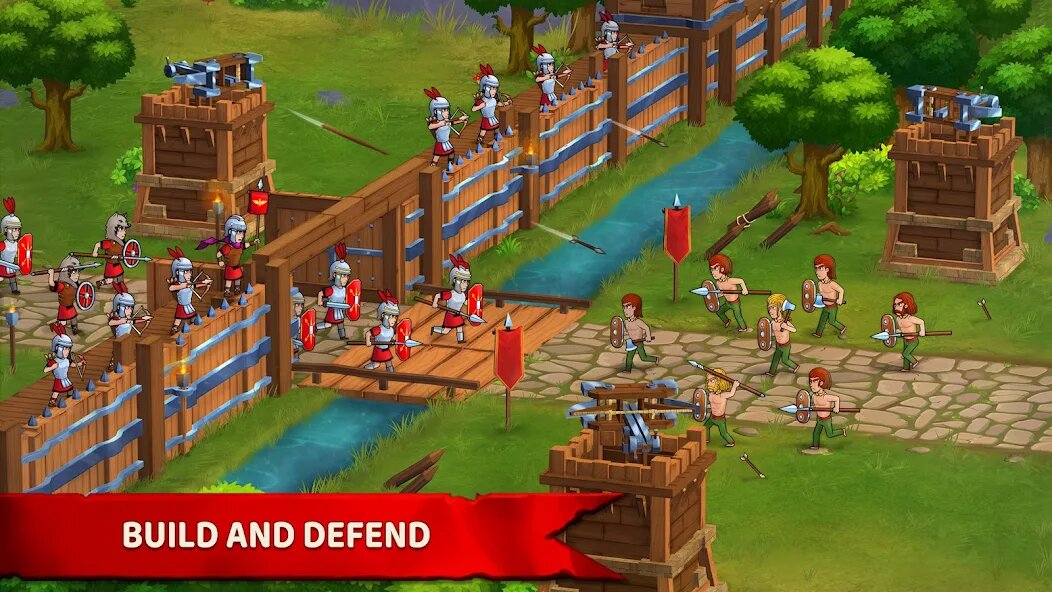 Grow Empire: Rome геймплей