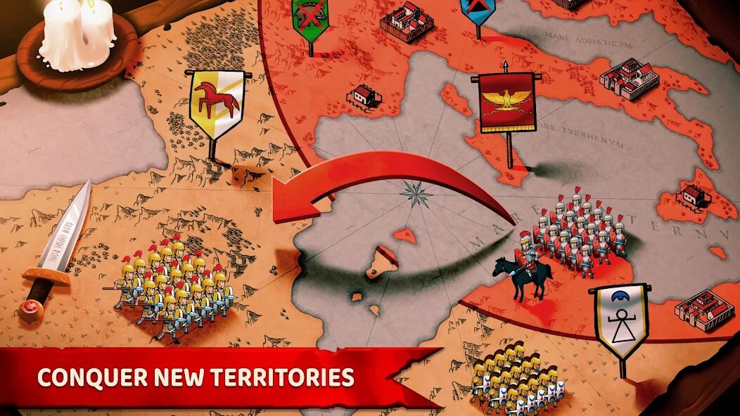 Grow Empire: Rome геймплей